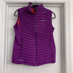 Eddie Bauer First Ascent Stormdown 800 Goose Puffer Vest Sporty Outdoors Sz M